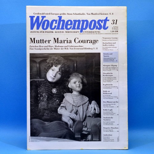 Wochenpost 1992 rechlin - wochenpost,