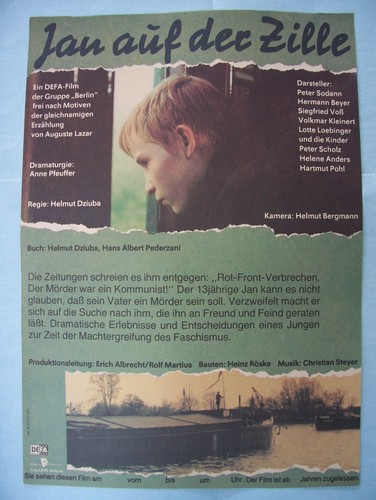 Ddr filmplakat jan auf - a3,