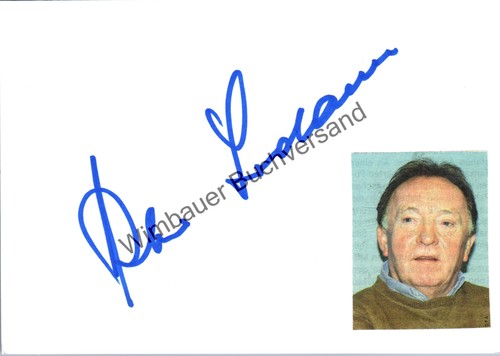 Original autogramm peter - original,
